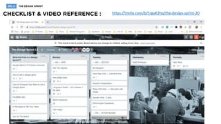 https://trello.com/b/5rgvK2hq/the-design-sprint-20
 