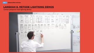 Contoh pelaporan hasil lighning demos
 