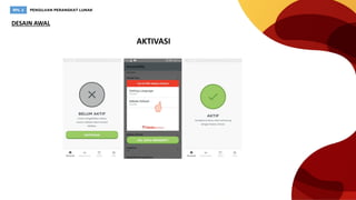 AKTIVASI
DESAIN AWAL
 