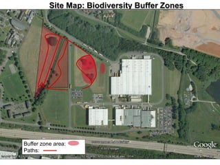Site Map: Biodiversity Buffer Zones
Buffer zone area:
Paths:
 
