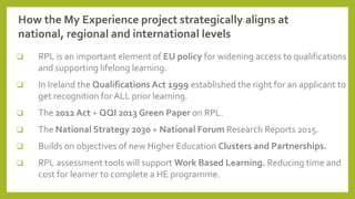 RPL toolkit portfolio presentation for e-portfolios and more conference ...
