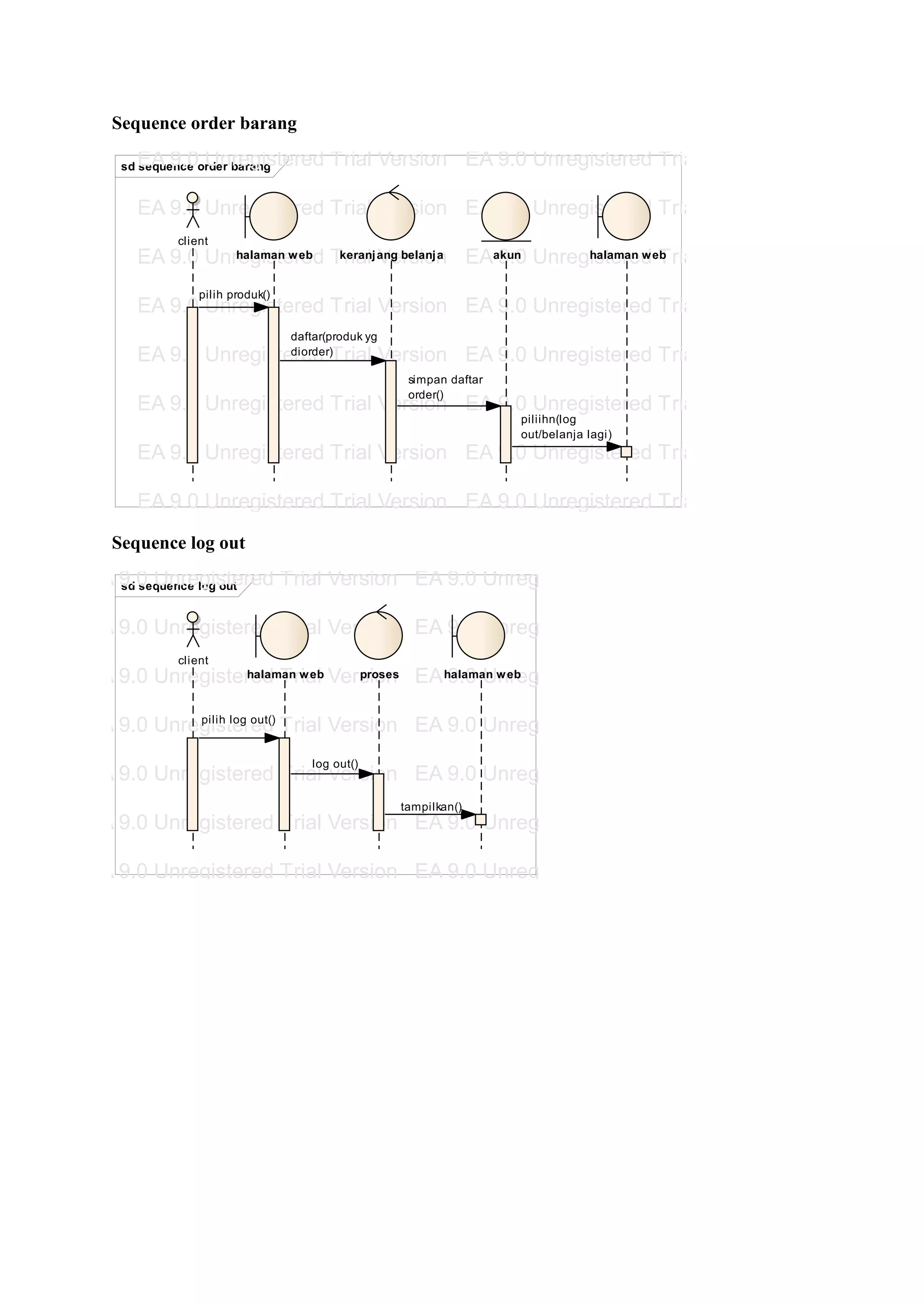 Sequence order barang
      EA 9.0 Unregistered Trial Version EA 9.0 Unregistered Trial Version EA 9.0 Unregis
    sd sequence order barang


      EA 9.0 Unregistered Trial Version EA 9.0 Unregistered Trial Version EA 9.0 Unregis
             client
      EA 9.0 Unregistered Trial ang belanj a EAakun Unregisteredeb
                halaman w eb keranj Version     9.0      halaman w Trial Version EA 9.0 Unregis
                 pilih produk()
      EA 9.0 Unregistered Trial Version EA 9.0 Unregistered Trial Version EA 9.0 Unregis
                                  daftar(produk yg
      EA 9.0 Unregistered Trial Version EA 9.0 Unregistered Trial Version EA 9.0 Unregis
                                  diorder)

                                                     simpan daftar
                                                     order()
      EA 9.0 Unregistered Trial Version EA 9.0 Unregistered Trial Version EA 9.0 Unregis
                                                                     piliihn(log
                                                                     out/belanja lagi)
      EA 9.0 Unregistered Trial Version EA 9.0 Unregistered Trial Version EA 9.0 Unregis

      EA 9.0 Unregistered Trial Version EA 9.0 Unregistered Trial Version EA 9.0 Unregis
   Sequence log out
      EA 9.0 Unregistered Trial Version EA 9.0 Unregistered Trial Version EA 9.0 Unregis
EA 9.0 Unregistered Trial Version EA 9.0 Unregistered Trial Version EA 9.0 Unregistered
   sd sequence log out
      EA 9.0 Unregistered Trial Version EA 9.0 Unregistered Trial Version EA 9.0 Unregis
EA 9.0 Unregistered Trial Version EA 9.0 Unregistered Trial Version EA 9.0 Unregistered
      EA 9.0 Unregistered Trial Version EA 9.0 Unregistered Trial Version EA 9.0 Unregis
            client
EA 9.0 Unregistered Trial Version EA halaman w eb
                         halaman w eb        proses         9.0 Unregistered Trial Version EA 9.0 Unregistered
      EA 9.0 Unregistered Trial Version EA 9.0 Unregistered Trial Version EA 9.0 Unregis
                pilih log out()
EA 9.0 Unregistered Trial Version EA 9.0 Unregistered Trial Version EA 9.0 Unregistered
      EA 9.0 Unregistered Trial Version EA 9.0 Unregistered Trial Version EA 9.0 Unregis
                                   log out()
EA 9.0 Unregistered Trial Version EA 9.0 Unregistered Trial Version EA 9.0 Unregistered
      EA 9.0 Unregistered Trial Version EA 9.0 Unregistered Trial Version EA 9.0 Unregis
                                                    tampilkan()
EA 9.0 Unregistered Trial Version EA 9.0 Unregistered Trial Version EA 9.0 Unregistered
      EA 9.0 Unregistered Trial Version EA 9.0 Unregistered Trial Version EA 9.0 Unregis
EA 9.0 Unregistered Trial Version EA 9.0 Unregistered Trial Version EA 9.0 Unregistered
      EA 9.0 Unregistered Trial Version EA 9.0 Unregistered Trial Version EA 9.0 Unregis
EA 9.0 Unregistered Trial Version EA 9.0 Unregistered Trial Version EA 9.0 Unregistered
      EA 9.0 Unregistered Trial Version EA 9.0 Unregistered Trial Version EA 9.0 Unregis
EA 9.0 Unregistered Trial Version EA 9.0 Unregistered Trial Version EA 9.0 Unregistered
      EA 9.0 Unregistered Trial Version EA 9.0 Unregistered Trial Version EA 9.0 Unregis
EA 9.0 Unregistered Trial Version EA 9.0 Unregistered Trial Version EA 9.0 Unregistered
      EA 9.0 Unregistered Trial Version EA 9.0 Unregistered Trial Version EA 9.0 Unregis
EA 9.0 Unregistered Trial Version EA 9.0 Unregistered Trial Version EA 9.0 Unregistered
      EA 9.0 Unregistered Trial Version EA 9.0 Unregistered Trial Version EA 9.0 Unregis
EA 9.0 Unregistered Trial Version EA 9.0 Unregistered Trial Version EA 9.0 Unregistered
      EA 9.0 Unregistered Trial Version EA 9.0 Unregistered Trial Version EA 9.0 Unregis
EA 9.0 Unregistered Trial Version EA 9.0 Unregistered Trial Version EA 9.0 Unregistered
      EA 9.0 Unregistered Trial Version EA 9.0 Unregistered Trial Version EA 9.0 Unregis
EA 9.0 Unregistered Trial Version EA 9.0 Unregistered Trial Version EA 9.0 Unregistered
      EA 9.0 Unregistered Trial Version EA 9.0 Unregistered Trial Version EA 9.0 Unregis
EA 9.0 Unregistered Trial Version EA 9.0 Unregistered Trial Version EA 9.0 Unregistered
      EA 9.0 Unregistered Trial Version EA 9.0 Unregistered Trial Version EA 9.0 Unregis
 