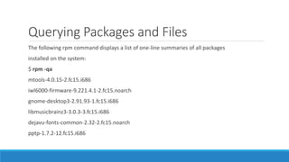 RPM (LINUX) | PPTX
