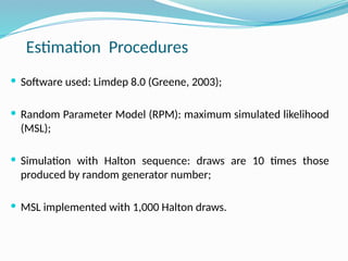 Cost Efficiency in electric power production: a random parameter model ...