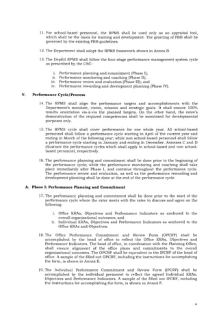 Policies and Guidelines on the Implementation of Results-Based ...