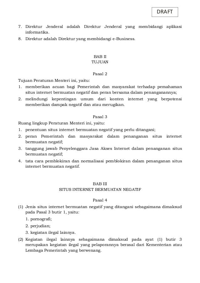Rpm Tentang Situs Bermuatan Negatif