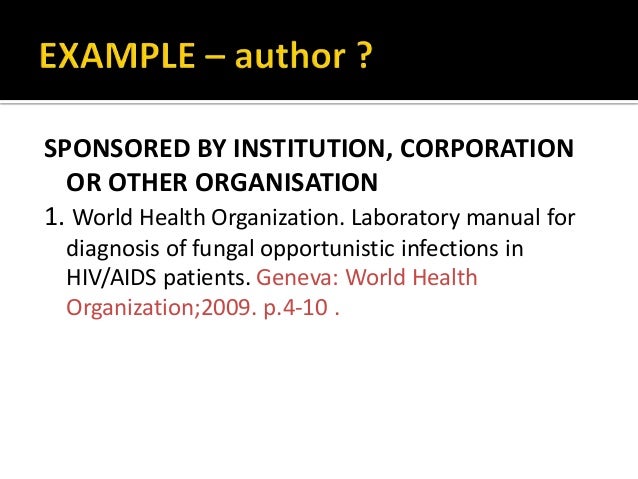 how to cite a lab manual apa