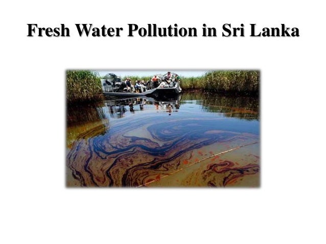 water pollution in sri lanka essay