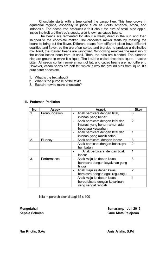 Contoh Explanation Text Bahasa Indonesia - Mathieu Comp. Sci.
