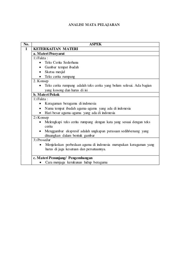 Rpp 1 Tema Keluarga