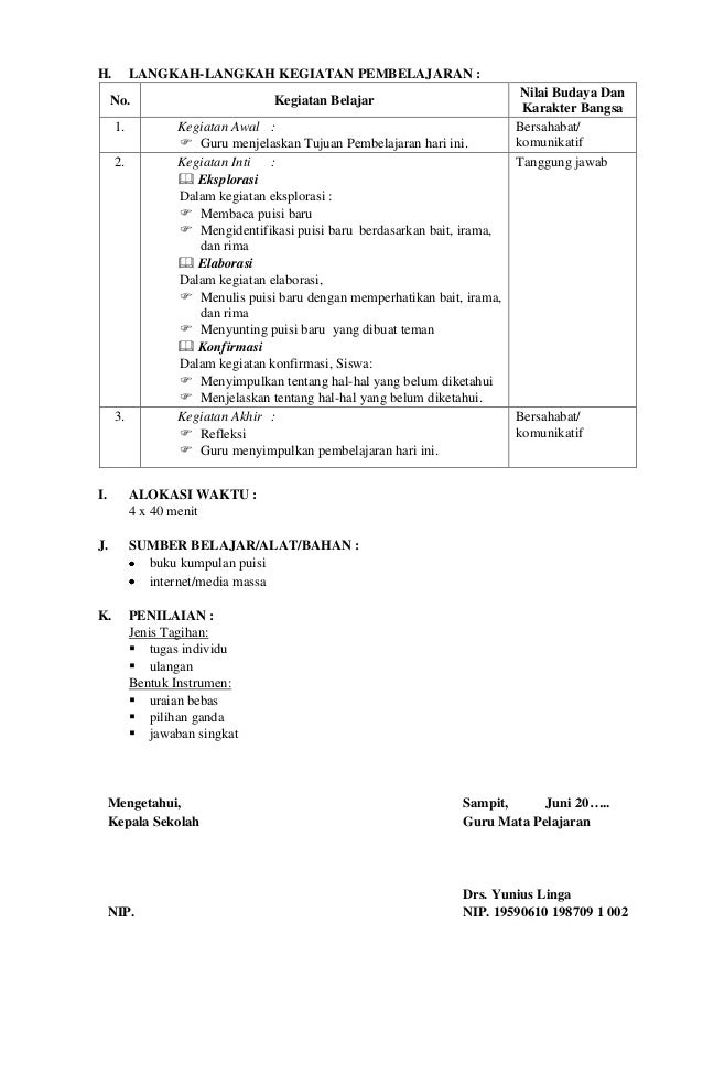 Rpp berkarakter sma b.indo x sms 1