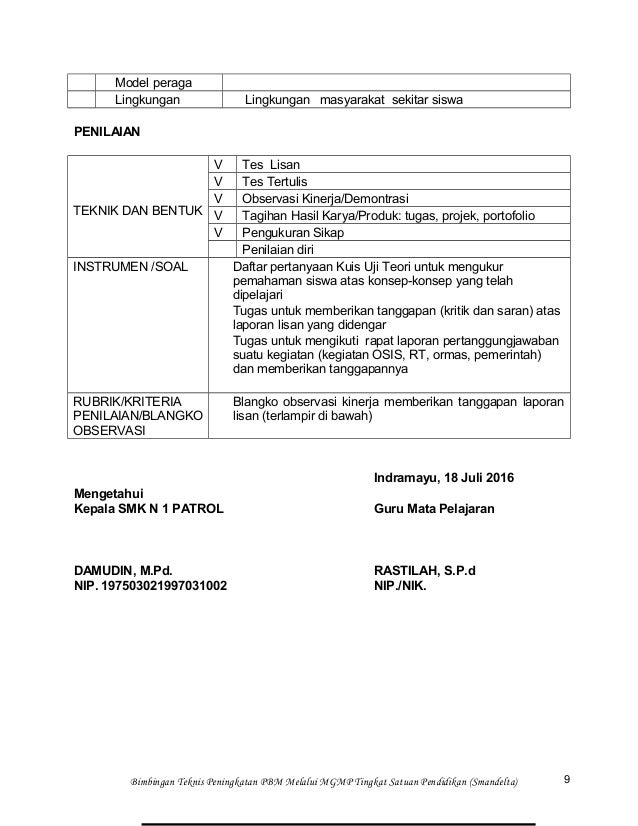 Rpp bahasa-indonesia-kelas-xii-semester-1 smk n 1 patrol