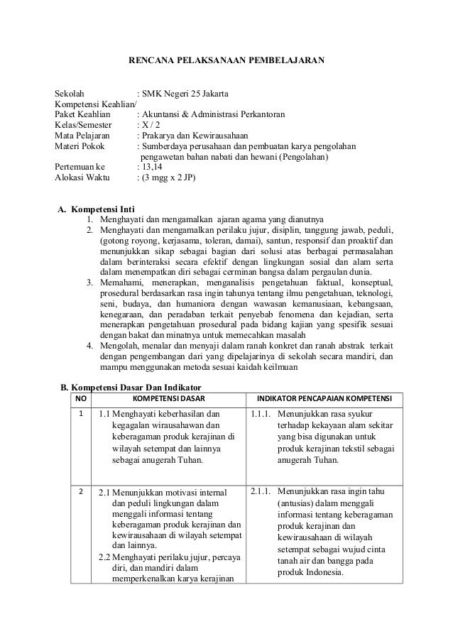 Soal Prakarya Kelas 10 Semester 2 Ttg Pengolahan Pejuang