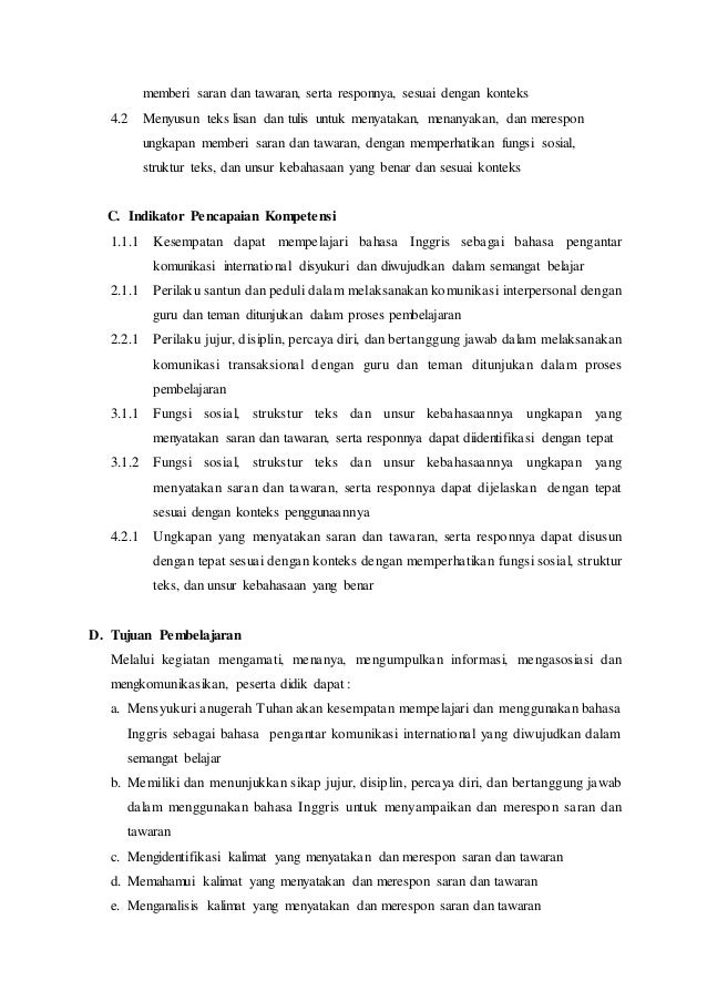 Rpp 2 1 Suggest And Offer