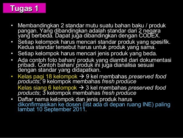 Pengawasan mutu pangan