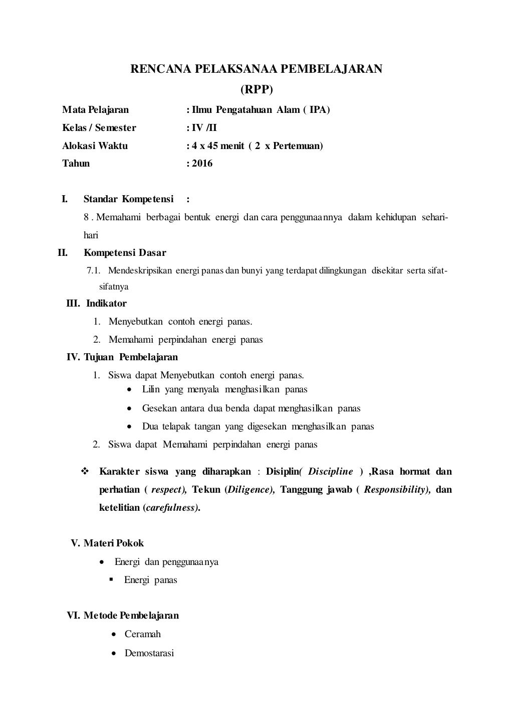 Contoh Makalah Rpp