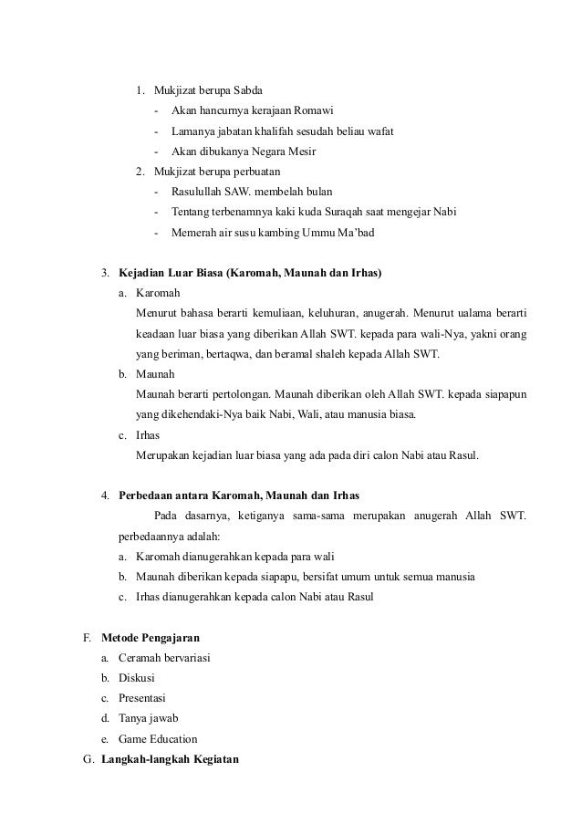 Rpp Aa Kelas Vi Irtf