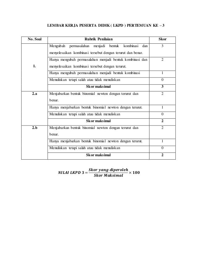 24 Contoh Soal Peluang Binomial Newton Kumpulan Contoh Soal