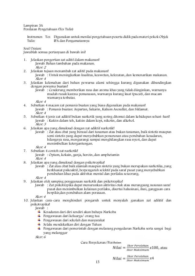 Rpp Ipa Bab Vi Kelas 8 Semester I