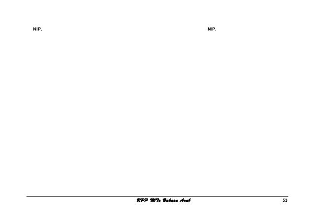 Rpp bahasa arab m ts kelas 9 semester 1