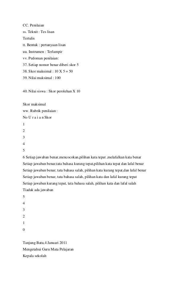 Rpp bahasa arab sma semester 2