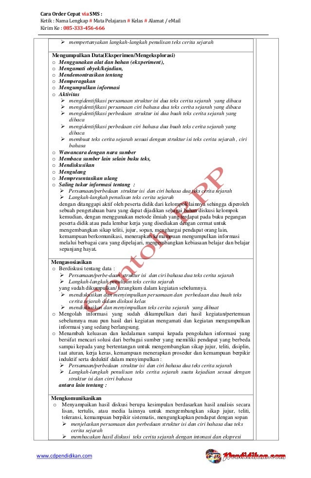 Rpp bahasa indonesia wajib kurikulum 2013 kelas xii semester 1