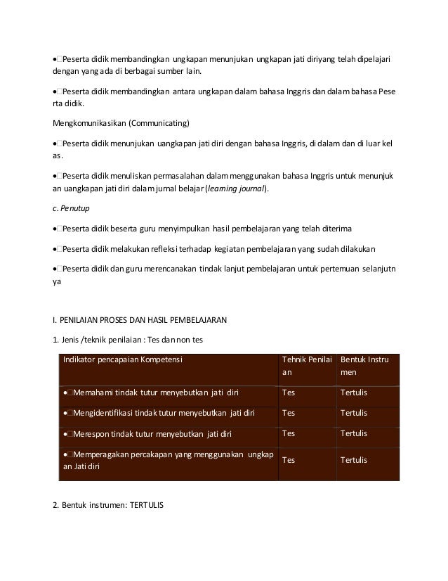 Rpp bahasa inggris sma k13 Rpp bahasa inggris sma k13