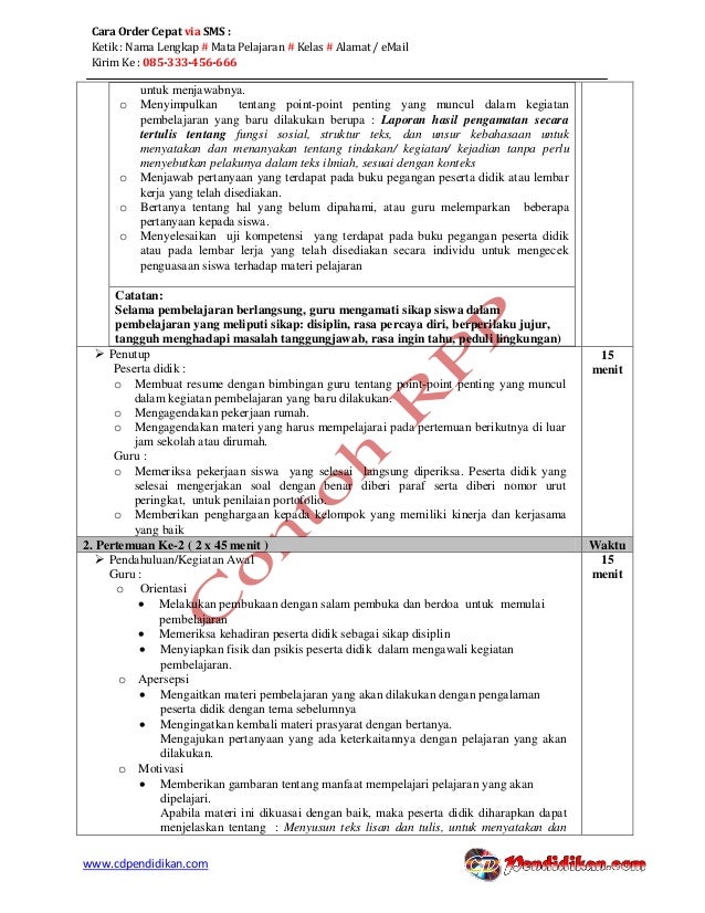 Rpp bahasa inggris wajib kurikulum 2013 kelas xi semester 2 Rpp bahasa inggris wajib kurikulum 2013 kelas xi semester 2