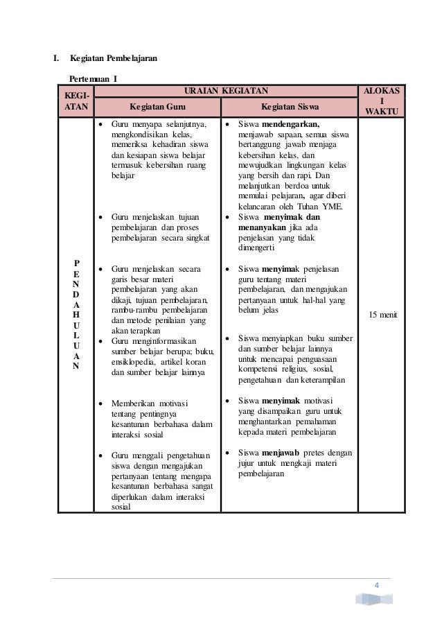 Rpp Bahas Indonesia Sma Xii Bab 5