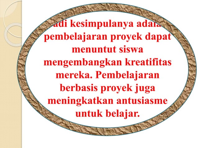 Rpp berbasis proyek | PPTX