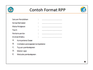 Rpp berdasarkan kurikulum 2013