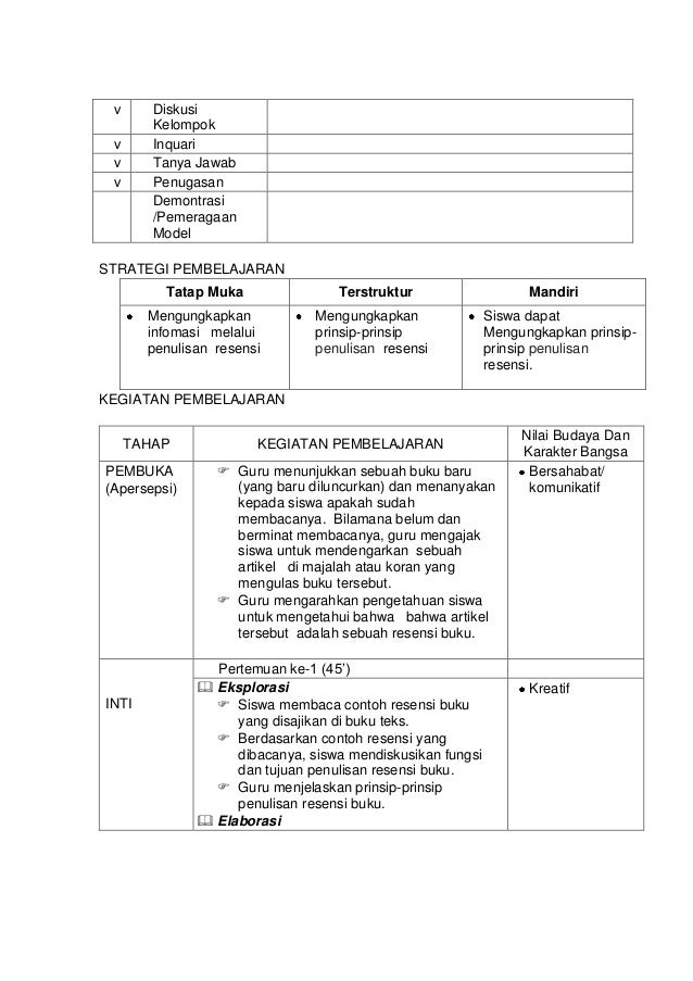 Rpp berkarakter sma b.indo xi 1