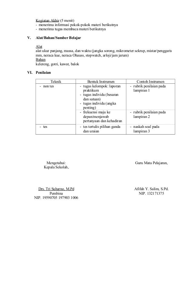 Rpp besaran satuan