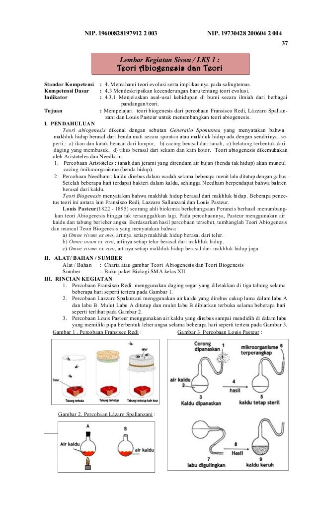 RPP Biologi Kelas XII Semester II