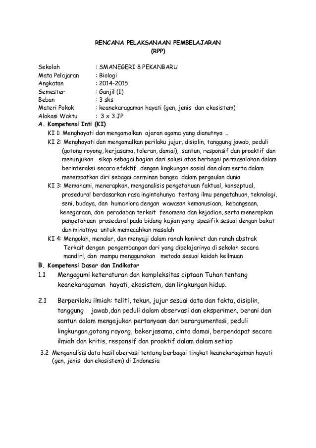 Soal Biologi Kls X Keanekaragaman Hayati