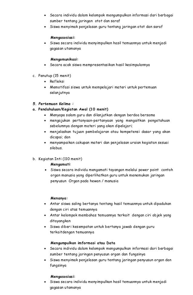 Contoh Soal Biologi Jaringan Hewan Guru Paud