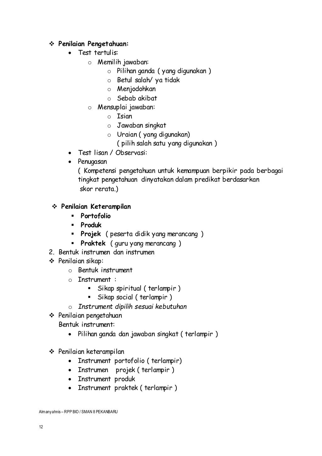Rpp biologi xi. kd 3.8 ( sistem pernapasan ) almansyahnis