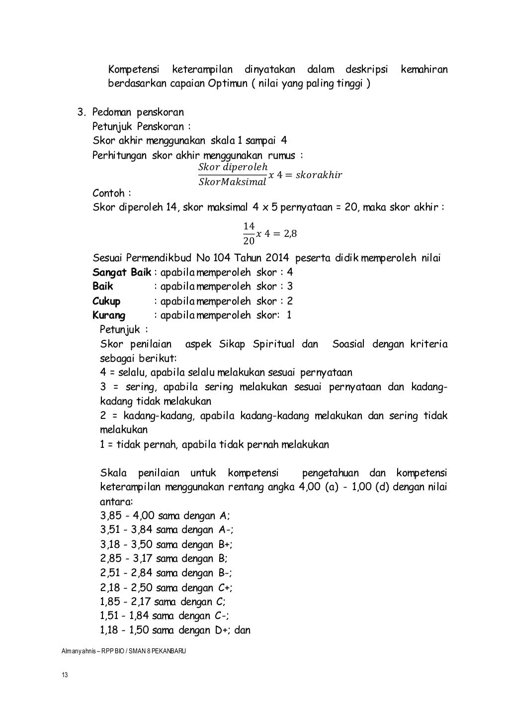 Rpp biologi xi. kd 3.8 ( sistem pernapasan ) almansyahnis