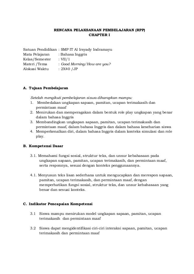 contoh prota smp kurikulum 2013 contoh prota smp kurikulum 2013