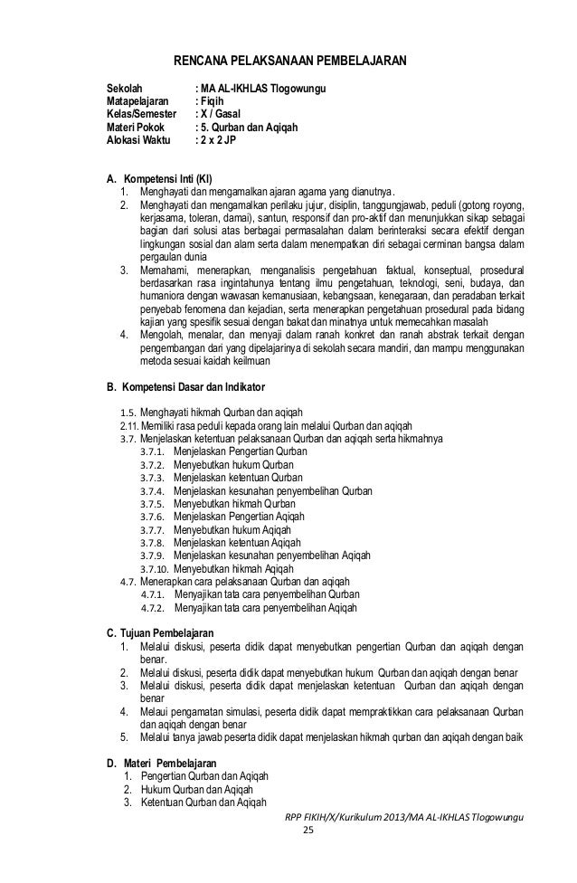 Contoh Laporan Hasil Pengamatan Penyembelihan Hewan Qurban Berbagai Contoh