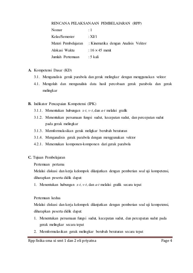 Contoh Soal Fisika Kelas 12 Semester 1 Kurikulum 2013