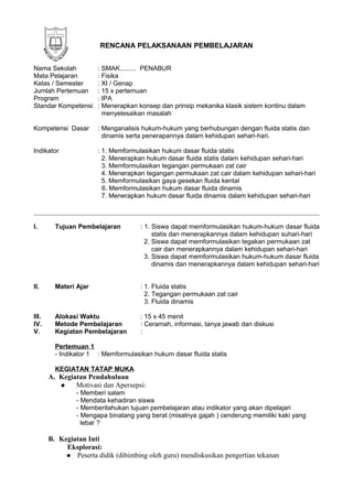Rpp fluida (sem 2) | DOC