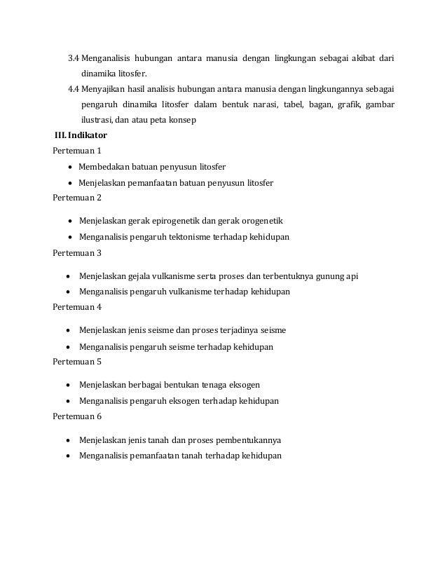 Rpp geografi x 4