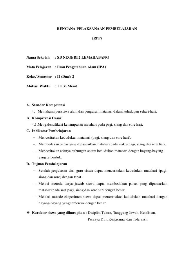 Rpp Ipa Rpp Ipa