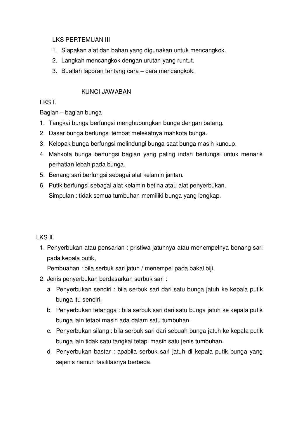 Rpp ipa untuk kelas vi semester ii