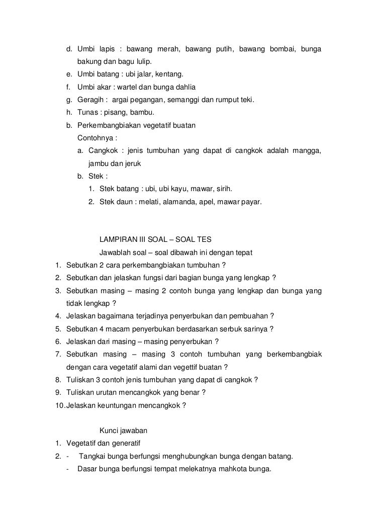 Rpp ipa untuk kelas vi semester ii