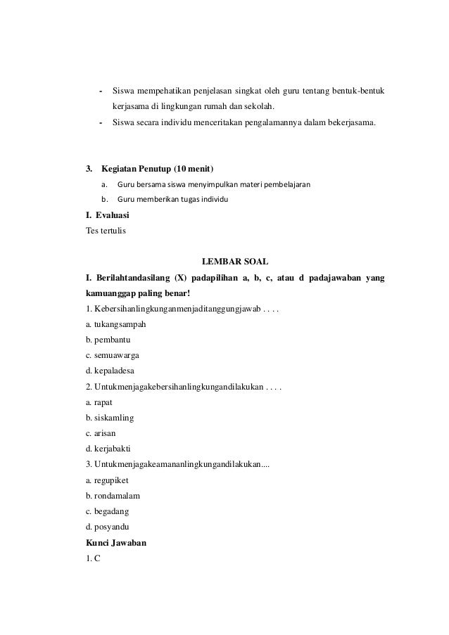 Rpp ips kelas 3 tematik