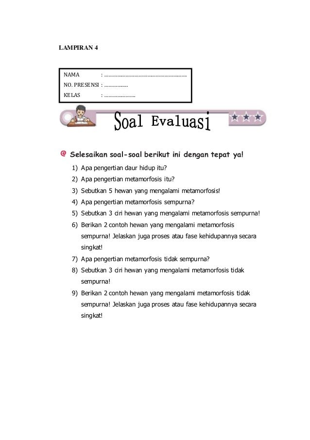 Soal ipa kelas 4 semester 1 image