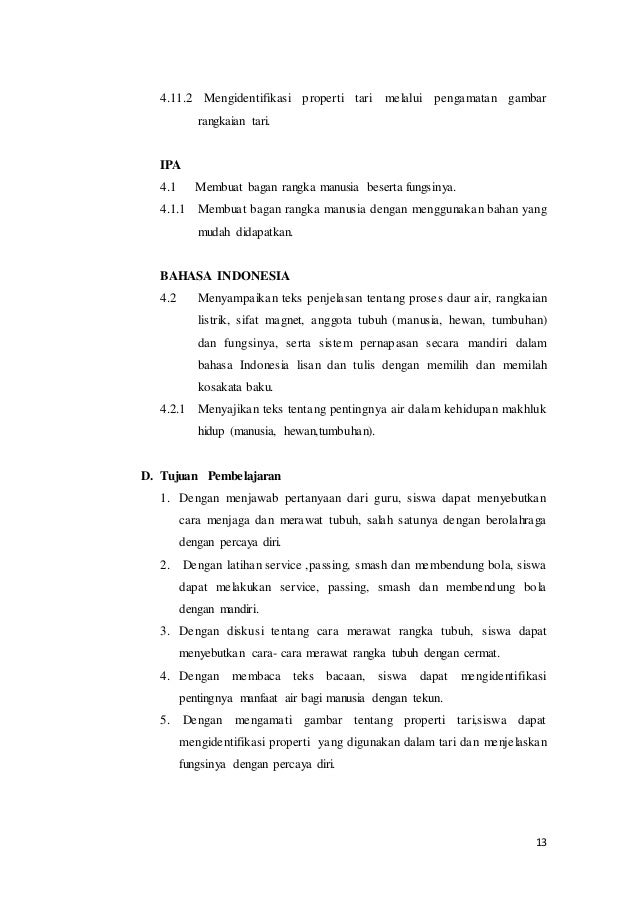 Rpp Kelas 5 Tema 4 Sub 1 Pem 2