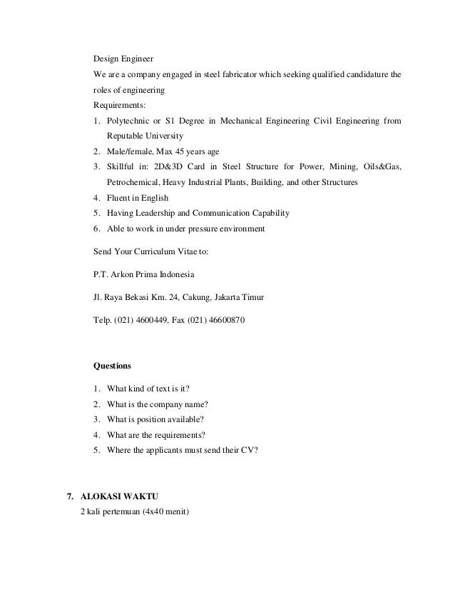 Contoh Rpp Advertisement Ktsp - Simak Gambar Berikut
